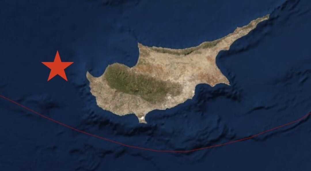 زلزال يضرب قبالة السواحل الغربية لقبرص