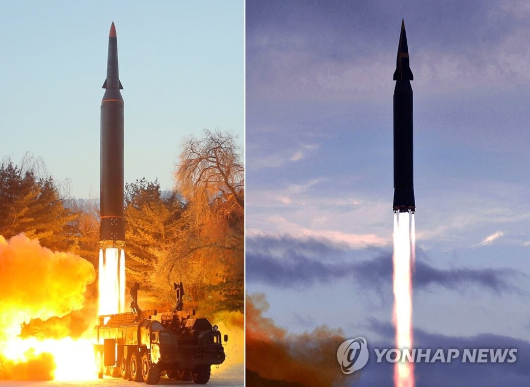 صورة أرشيفية. إطلاق صاروخ بالستي في تجربة لكوريا الشمالية. وكالة يونهاب الكورية الجنوبية