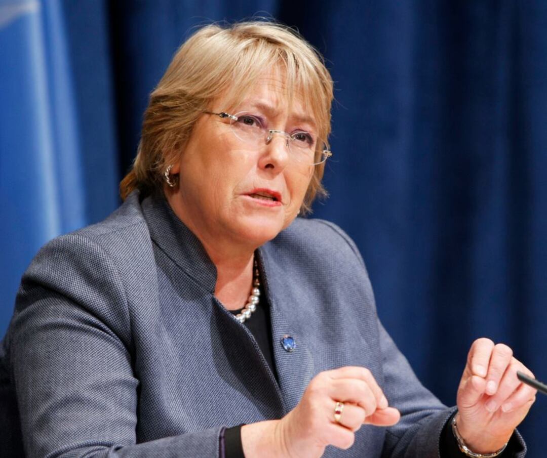 Michelle Bachelet, the UN High Commissioner for Human Rights (File photo: United Nationa Human Rights official Facebook page)