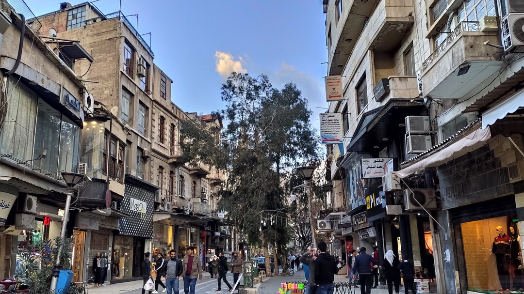 Al-salihiya souq in Damascus