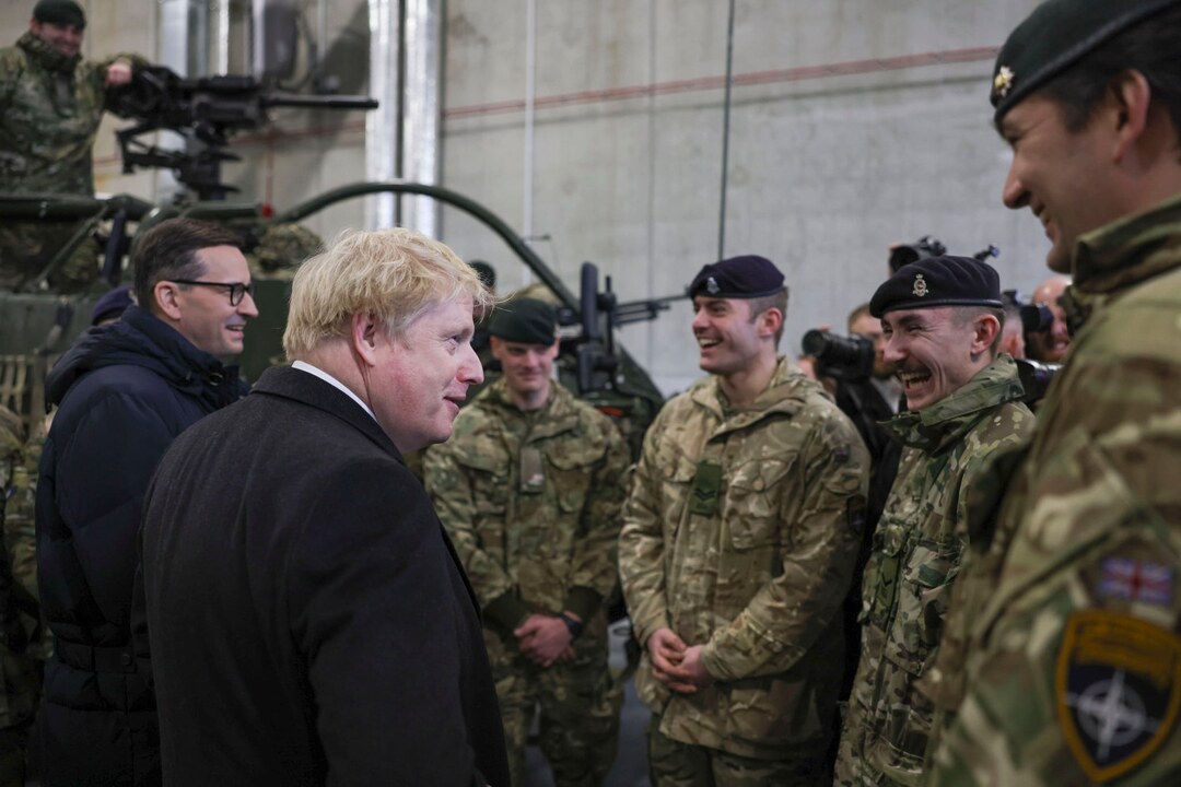 Boris Johnson condemns unprovoked Russian attack on Ukraine