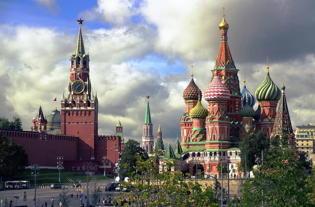 Spasskaya tower and St Basil's cathedral in Moscow, Russia (File photo: Pixabay)