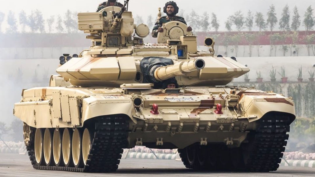 Indian Army T-90 Tank
