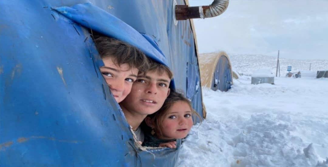 Mark Cutts says horror scenes’ in Syrian refugee camps amid extremely cold winter/Facebook