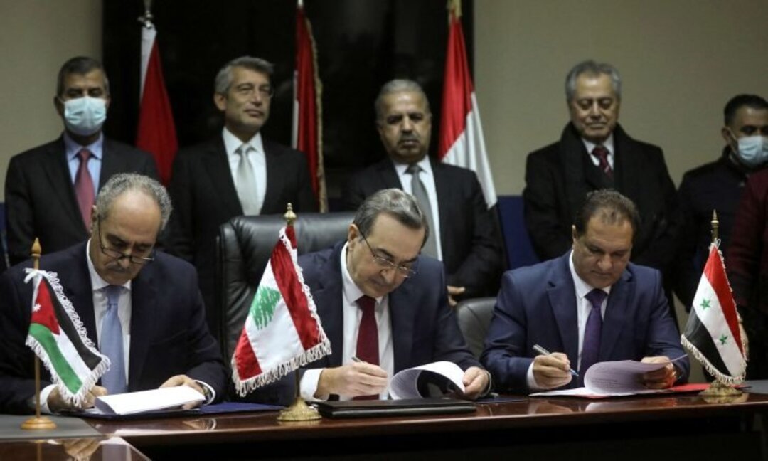 رسمياً.. التوقيع على اتفاقية الربط الكهربائي بين الأردن ولبنان عبر سوريا