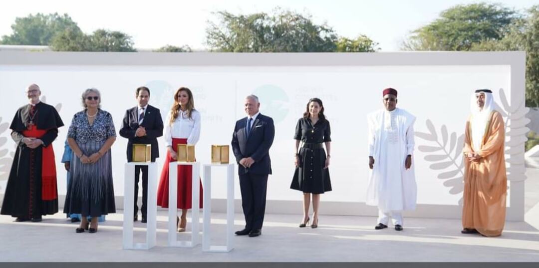 Jordan’s king and queen receive 2022 Zayed Award for Human Fraternity in Abu Dhabi