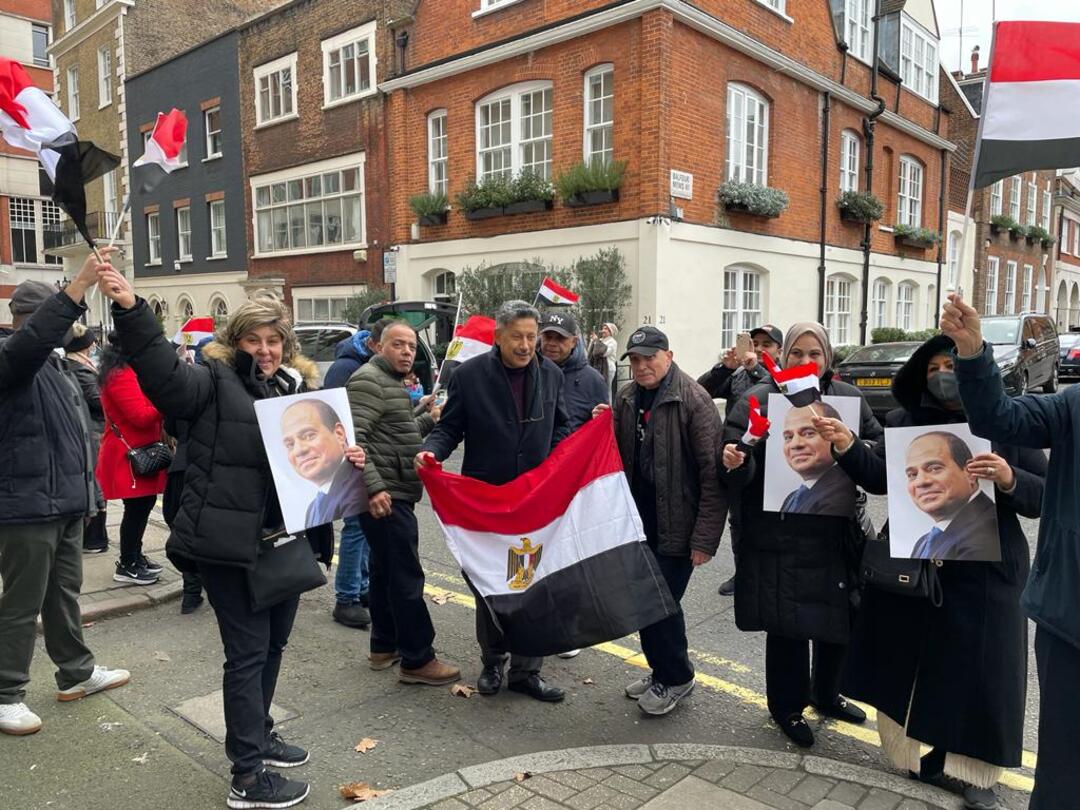 مصريون ينظمون احتفالاً في لندن بذكرى عيد الشرطة المصرية 