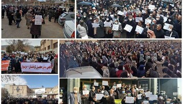 العمال والمتقاعدون يحتجون في إيران.. لسوء أوضاعهم الاقتصادية