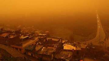 الأرصاد الجوية المصرية تحذّر من عاصفة ترابية في البلاد