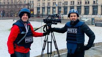 رابطة الصحفيين السوريين تطالب بحماية صحافيين محاصرين في أوكرانيا