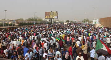Sudanese 'mothers and fathers' demonstrate to support anti-coup youth