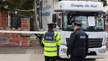 Truck drives through gates of Russian embassy in Ireland and driver arrested