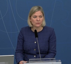 Sweden Prime Minister Magdalena Andersson tests positive for COVID-19