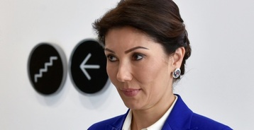 علية نزارباييفا، ابنة نور سلطان نزارباييف الرئيس السابق والزعيم الفعلي لكازاخستان/ رويترز