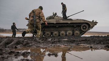 57 قتيلاً و169 مُصاب بأول يوم للهجوم الروسي على أوكرانيا