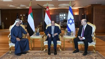Egypt, UAE and Israel hold summit talks in Red Sea resort of Sharm el-Sheikh