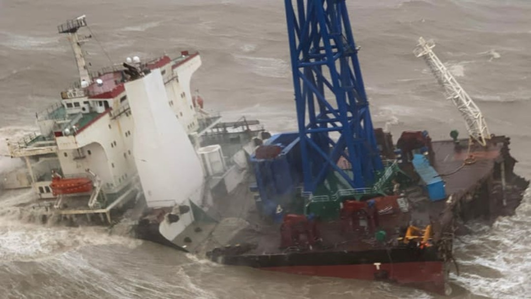 More than two dozen missing in shipwreck off Hong Kong during South China Sea typhoon