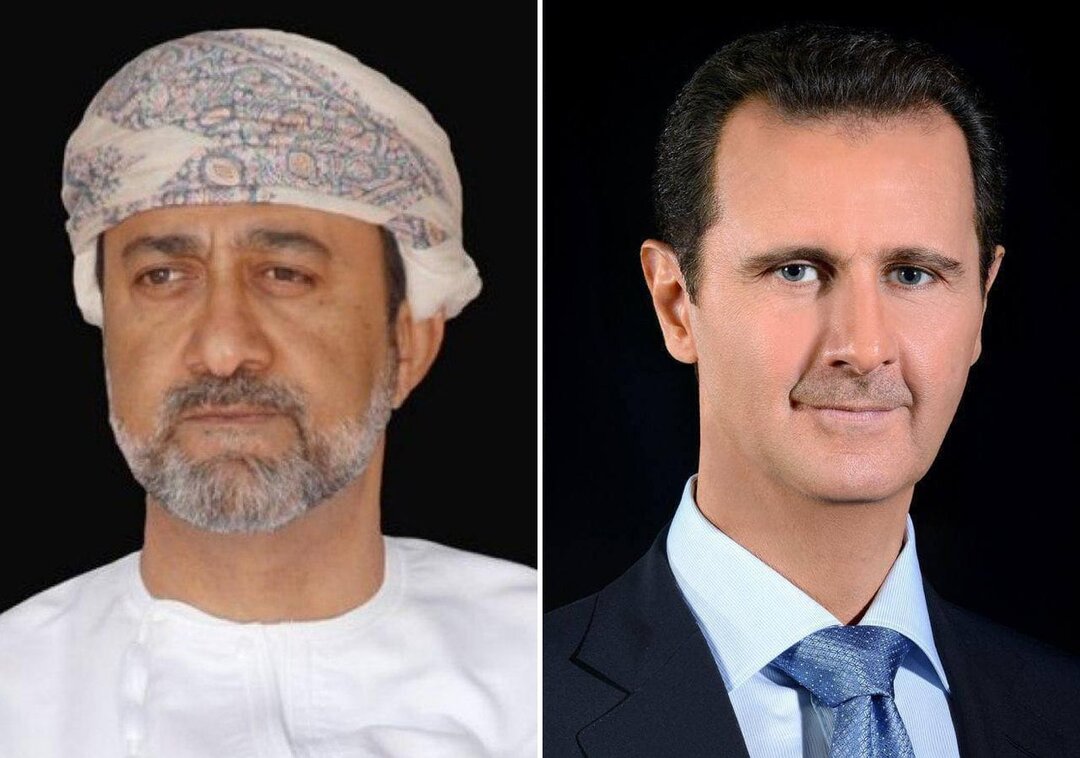 اتصال هاتفي بين سلطان عمان هيثم بن طارق و بشار الأسد