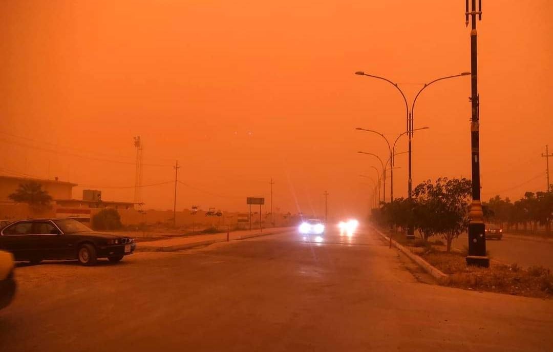 الصحة العراقية: أكثر من 500 حالة اختناق بسبب العاصفة الترابية