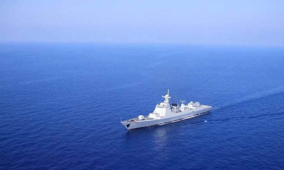 البحرية الصينية تطلق صواريخ باليستية خلال المناورات قرب تايوان