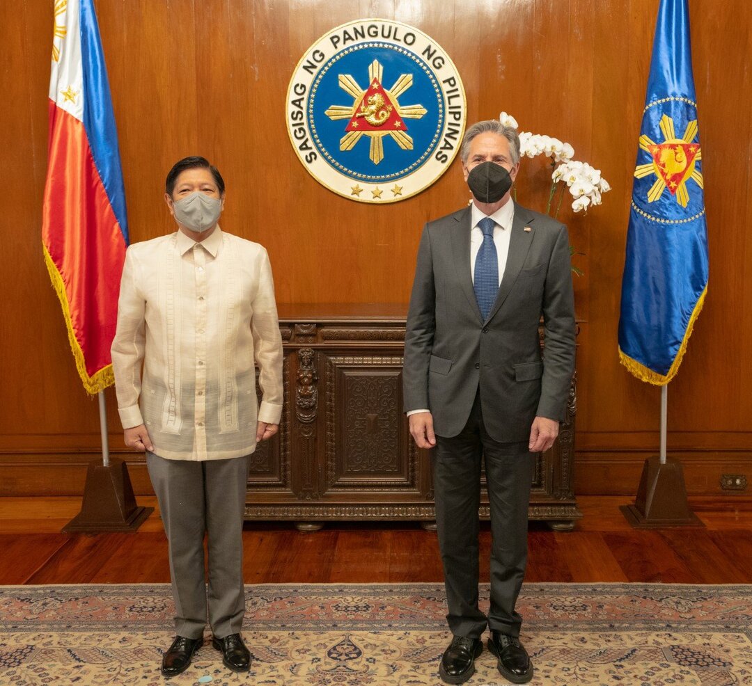 من القصر الرئاسي في الفلبين.. ماركوس وبلينكن تأكيد مشترك على أهمية العلاقات الثنائية