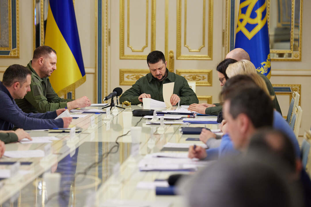 Ukraine's president: Russian attacks have killed around 14,000 Ukrainians in the last eight years (File photo: Volodymyr Zelenskiy official Facebook page)