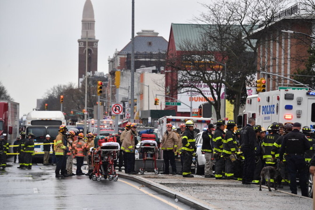 At least 13 people were shot and injured Tuesday (Apr 12) at a subway station in New York City during a morning rush hour (File photo: AFP)