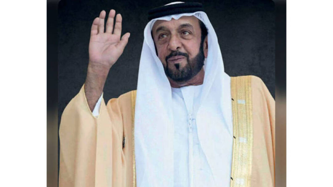 رئيس دولة الإمارات الشيخ  خليفة بن زايد آل نهيان