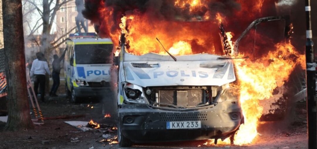 Violent riots in Sweden (File photo: A news)