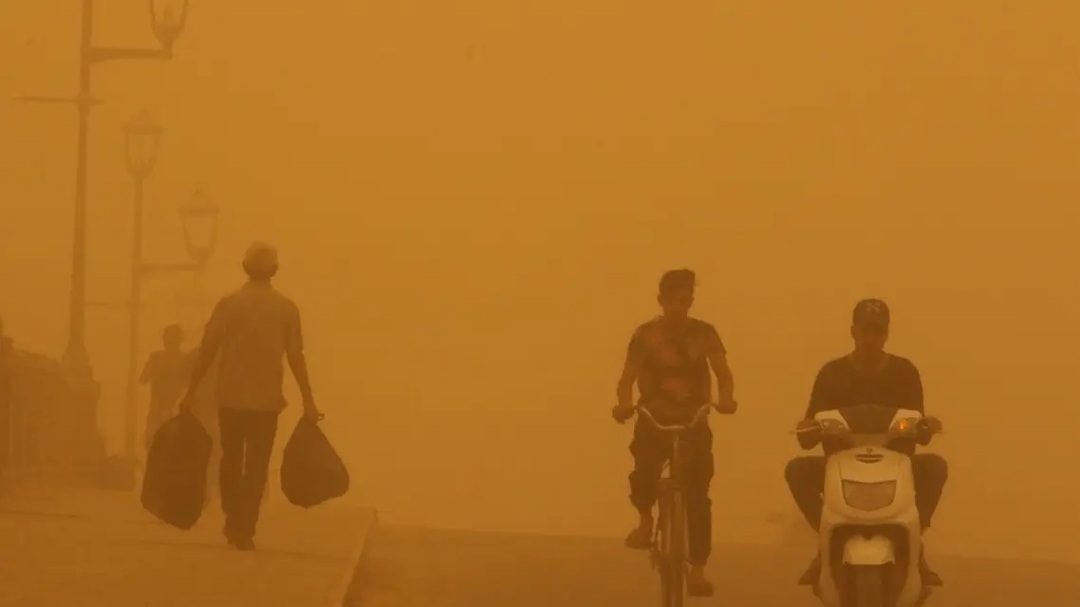 Climate change: More than 500 cases of suffocation in Iraq due to dust storm