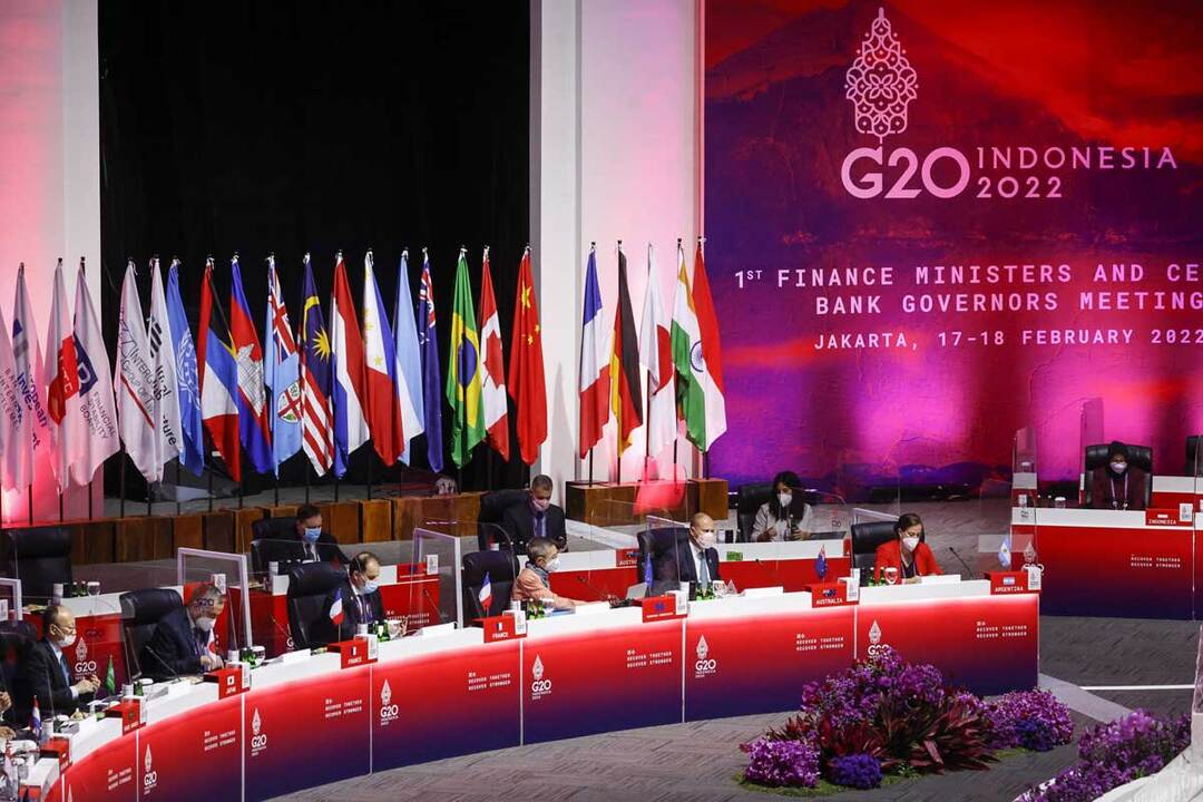 إدانة قوية لروسيا في الاجتماع الوزاري لمجموعة العشرين