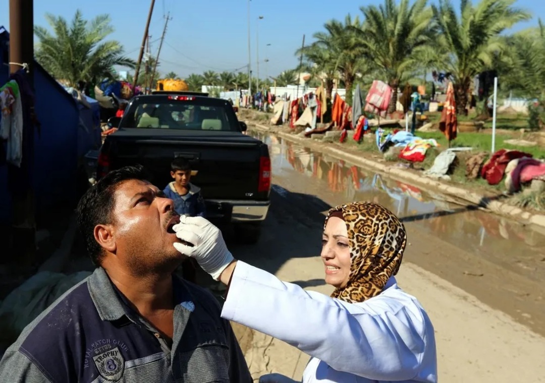 Iraq confirms 13 cholera cases, scores suspected