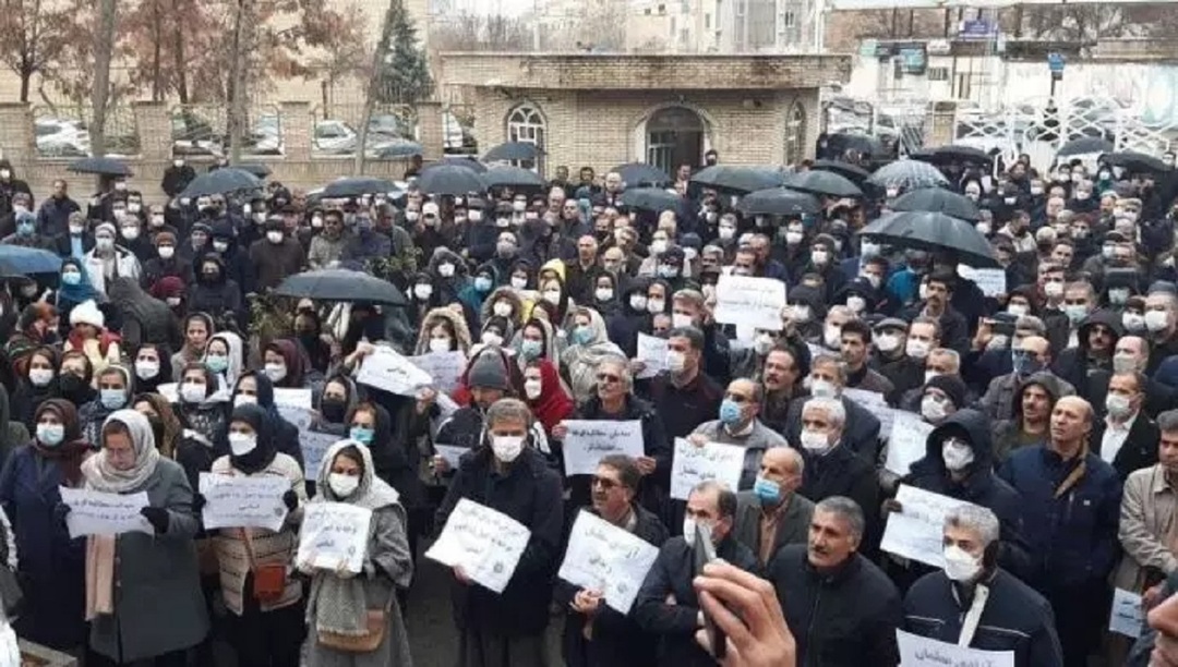 إيران.. المعلمون مجدداً في وقفات احتجاجية