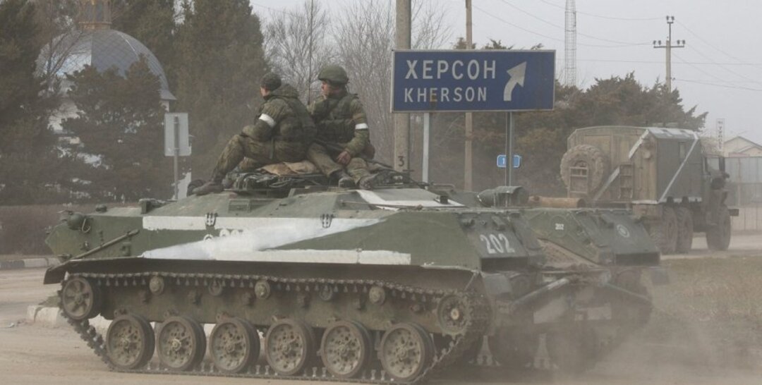 Russian withdrawal from Kherson to take at least a week