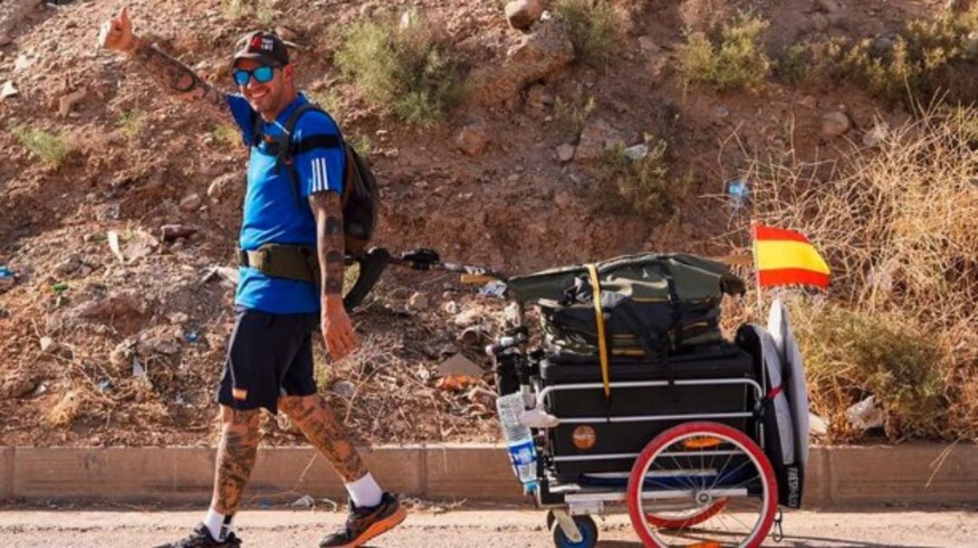 Spanish adventurer walking to World Cup in Qatar imprisoned in Iran