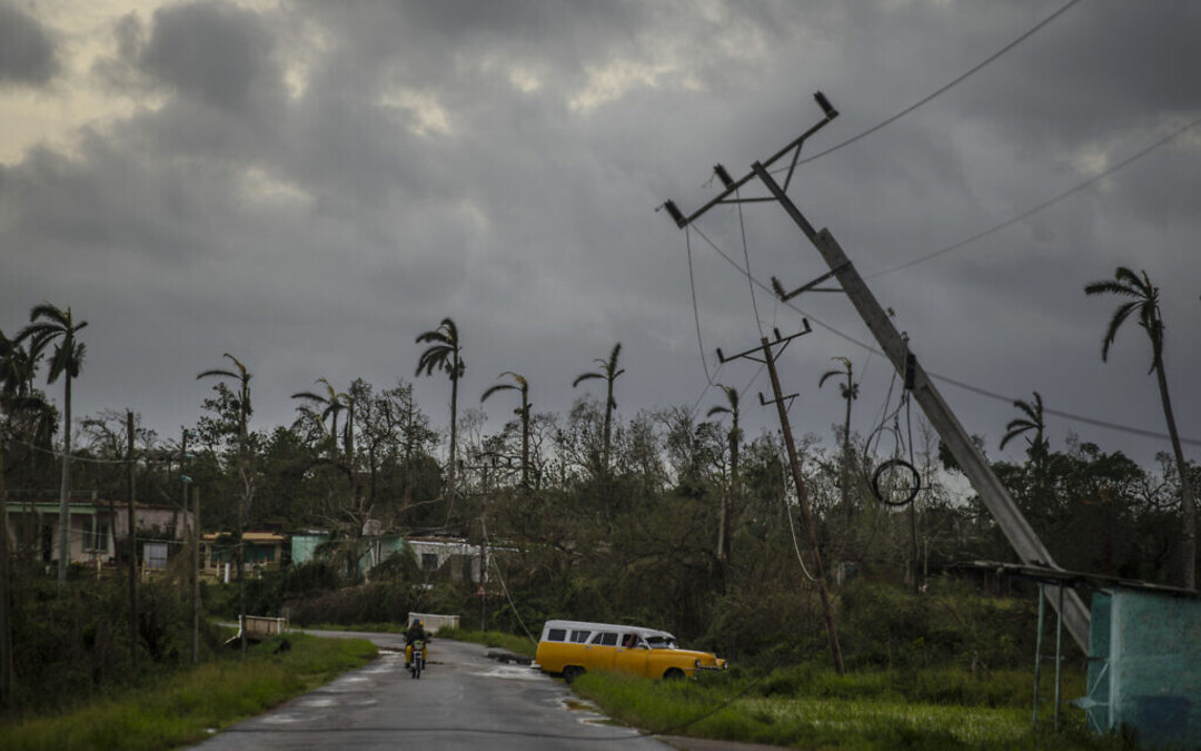 انقطاع الكهرباء في كل كوبا بسبب إعصار إيان