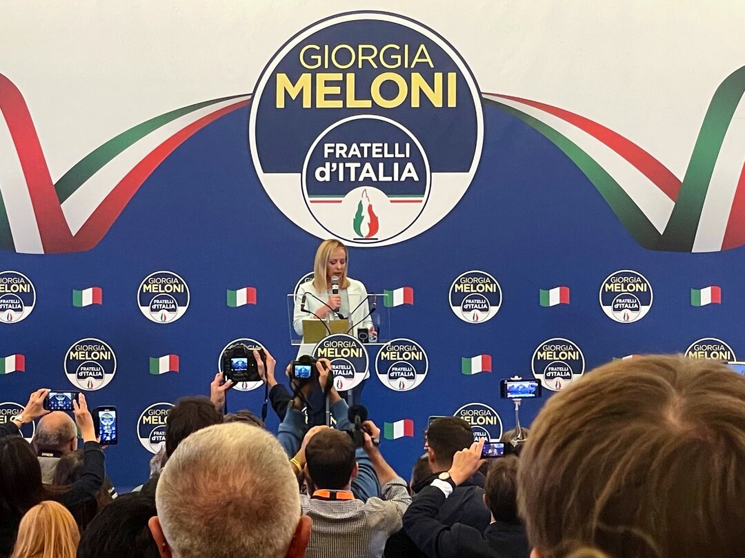 Italy's Giorgia Meloni tells Ukraine it can count on her