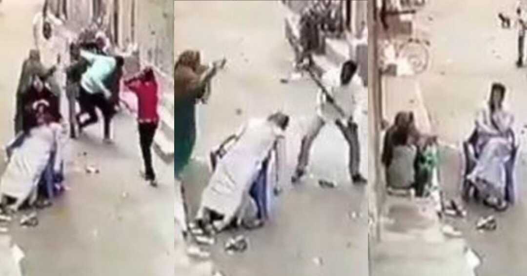 جريمة بشعة.. مصري يغافل جاره المحامي ويقتله بفأس أمام والدته! (فيديو)