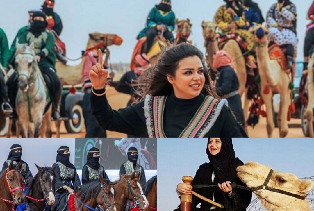السعودية تخصص يوماً للنساء في أكبر مهرجان للإبل في العالم (صور)