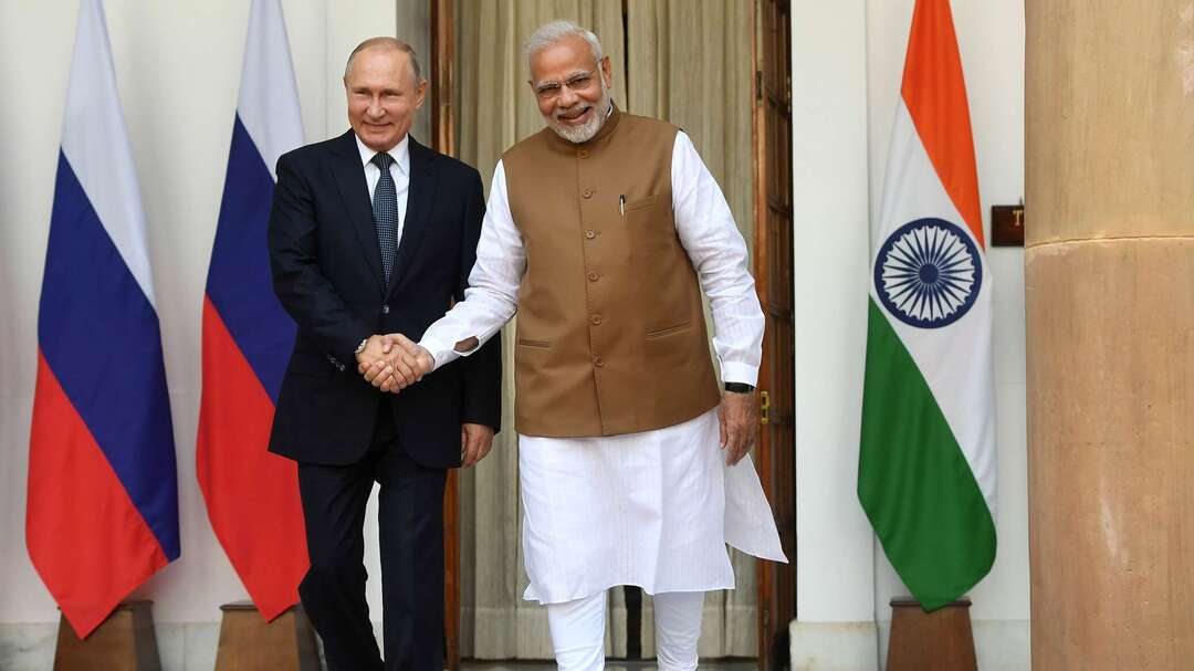 الهند وروسيا تتفقان على توطيد علاقاتهما الدفاعية