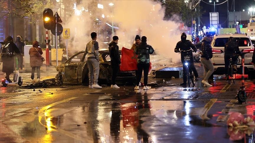 Belgium, Netherlands rocked by unrest after Morocco's World Cup win