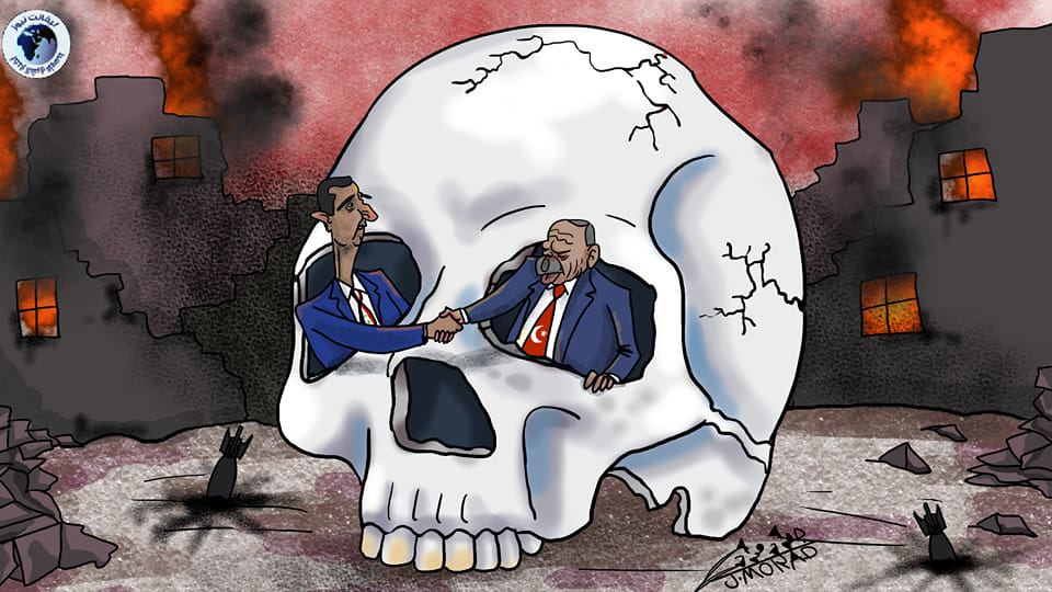 Over the skulls of the Syrians, rapprochement between Erdogan and Assad