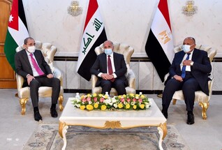وزيرا خارجية مصر والأردن يصلان بغداد لبحث تعزيز التعاون