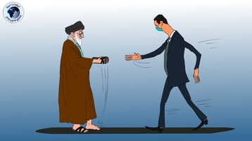 al-Assad visits Iran