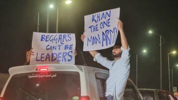 Mass protests in Pakistan declare support for Imran Khan against 'imported' government