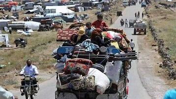 الأمم المتحدة: نزوح آلاف الأسر من شمال غرب سوريا بسبب 