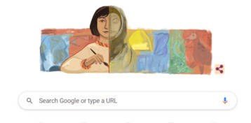 غوغل يحتفي بالفنانة التشكيلية العراقية نزيهة سليم