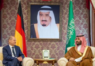 Germany’s Scholz arrives in Saudi Arabia’s Jeddah