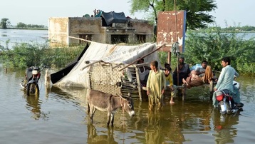 U.N. chief visits areas of Pakistan devastated by floods