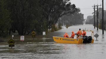 أمطار غزيرة تغرق مدينة سيدني الأسترالية